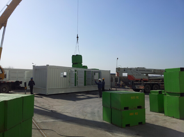 集裝箱載重試驗1