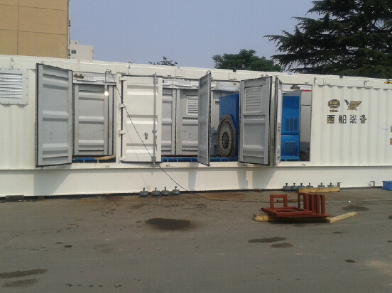 中船重工 柴油發電機組集裝箱