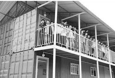 集裝箱板房的特征