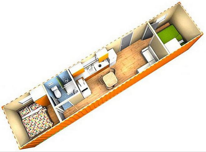 單體標準集裝箱公寓
