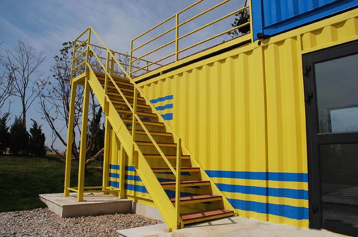 漂亮的景區集裝箱房