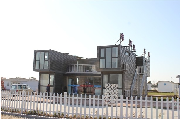 集裝箱汽車露營地接待廳