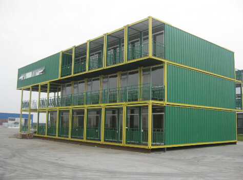 集裝箱汽車露營地接待廳