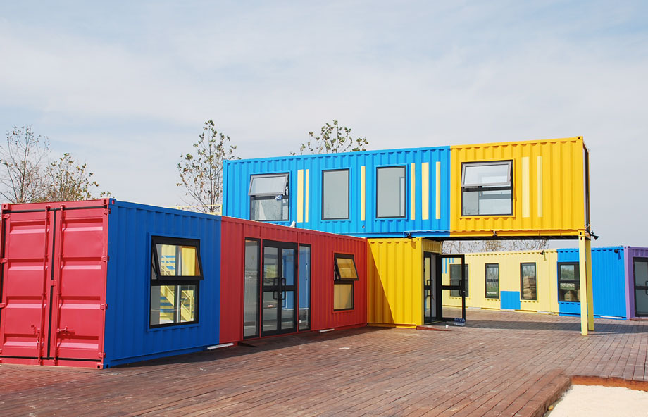 漂亮的景區集裝箱房